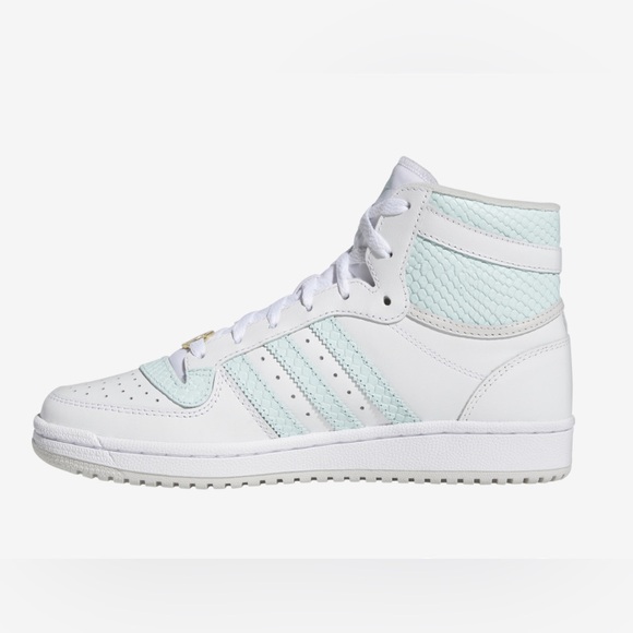 adidas Originals Top Ten RB, size 8 Women’s, White with blue - Picture 7 of 7